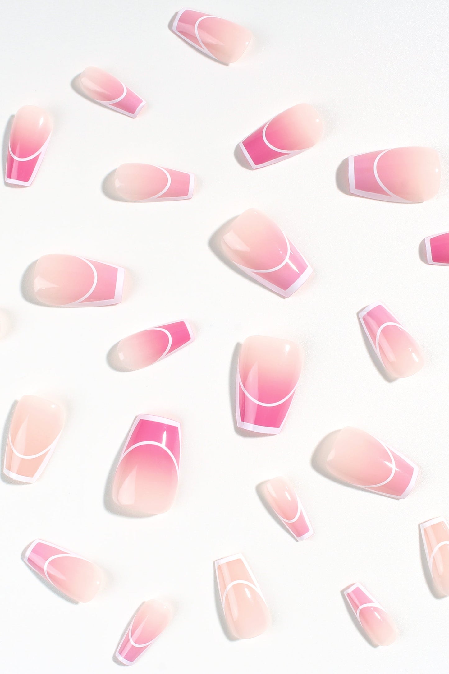 Bonmuz Rose Rhapsody | Soft & Durable Press - On Nails - GloMode