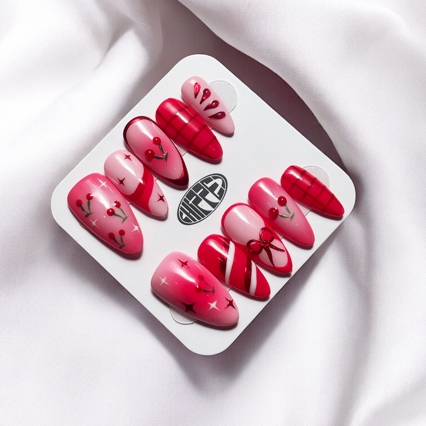 Cherrysh Me ๐ NFC Nails That Share Your Socials