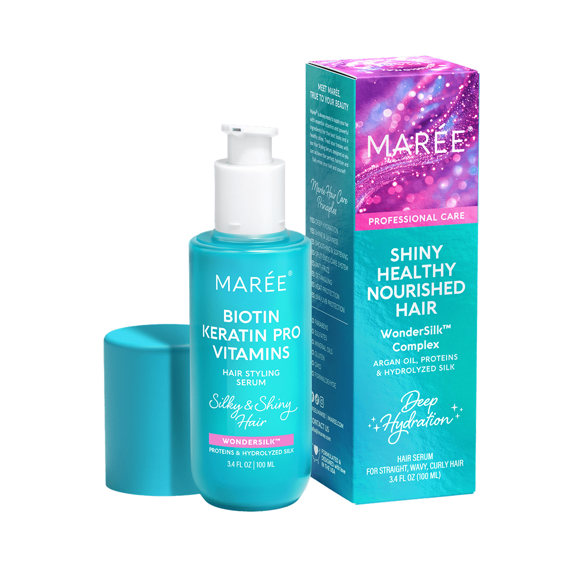 Keratin Serum for Dry & Damaged Hair - GloMode