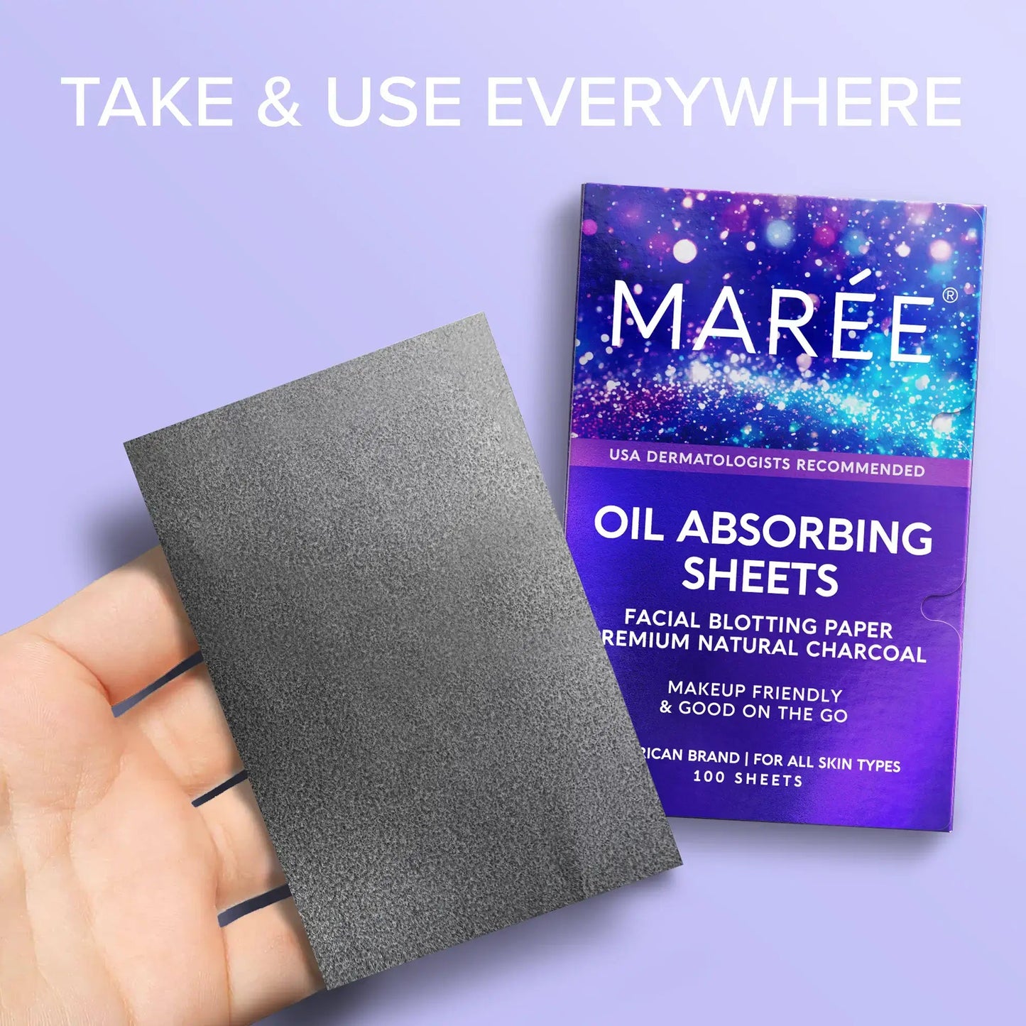 Oil Absorbing Blotting Sheets - GloMode