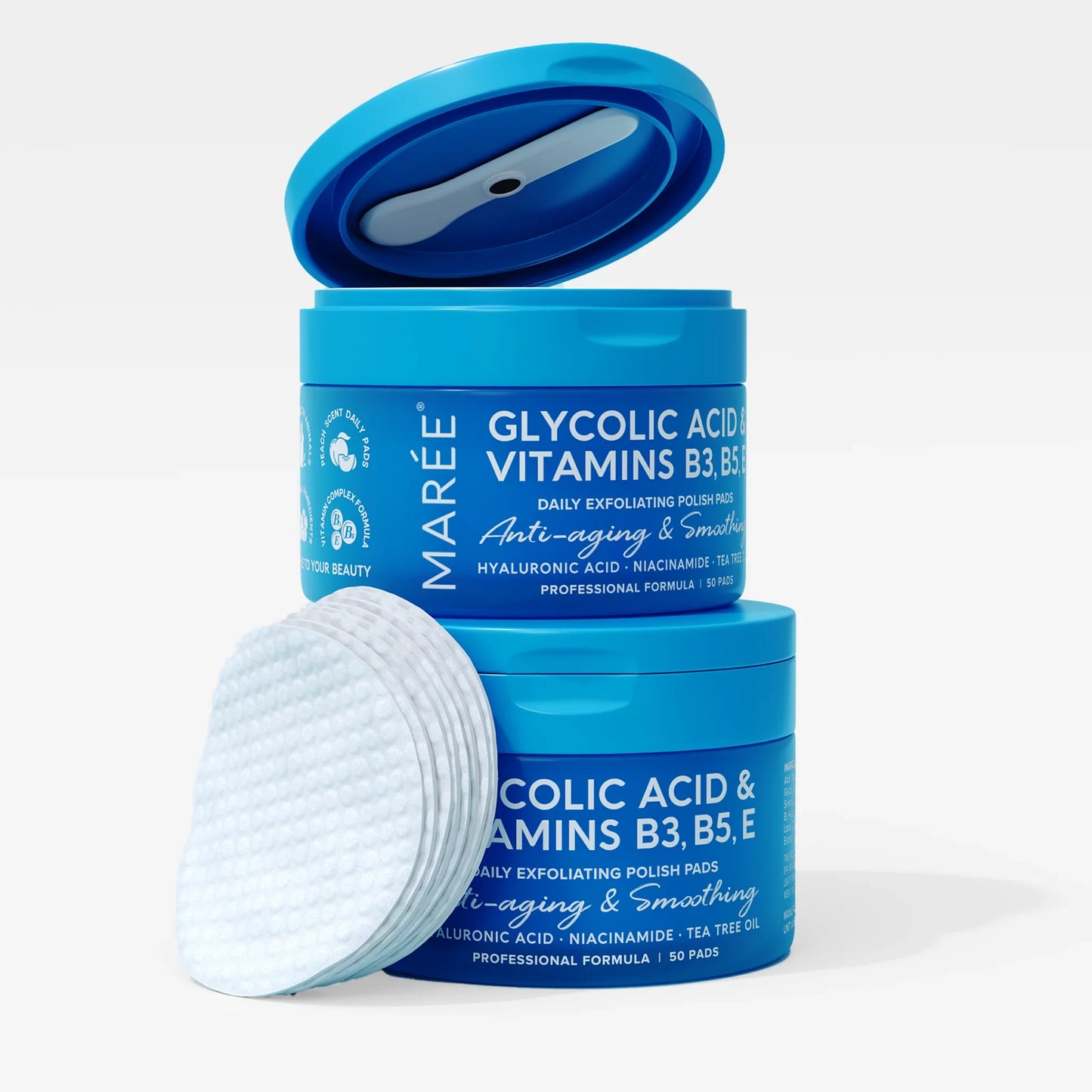 Maree Glycolic Acid Exfoliating Pads - GloMode
