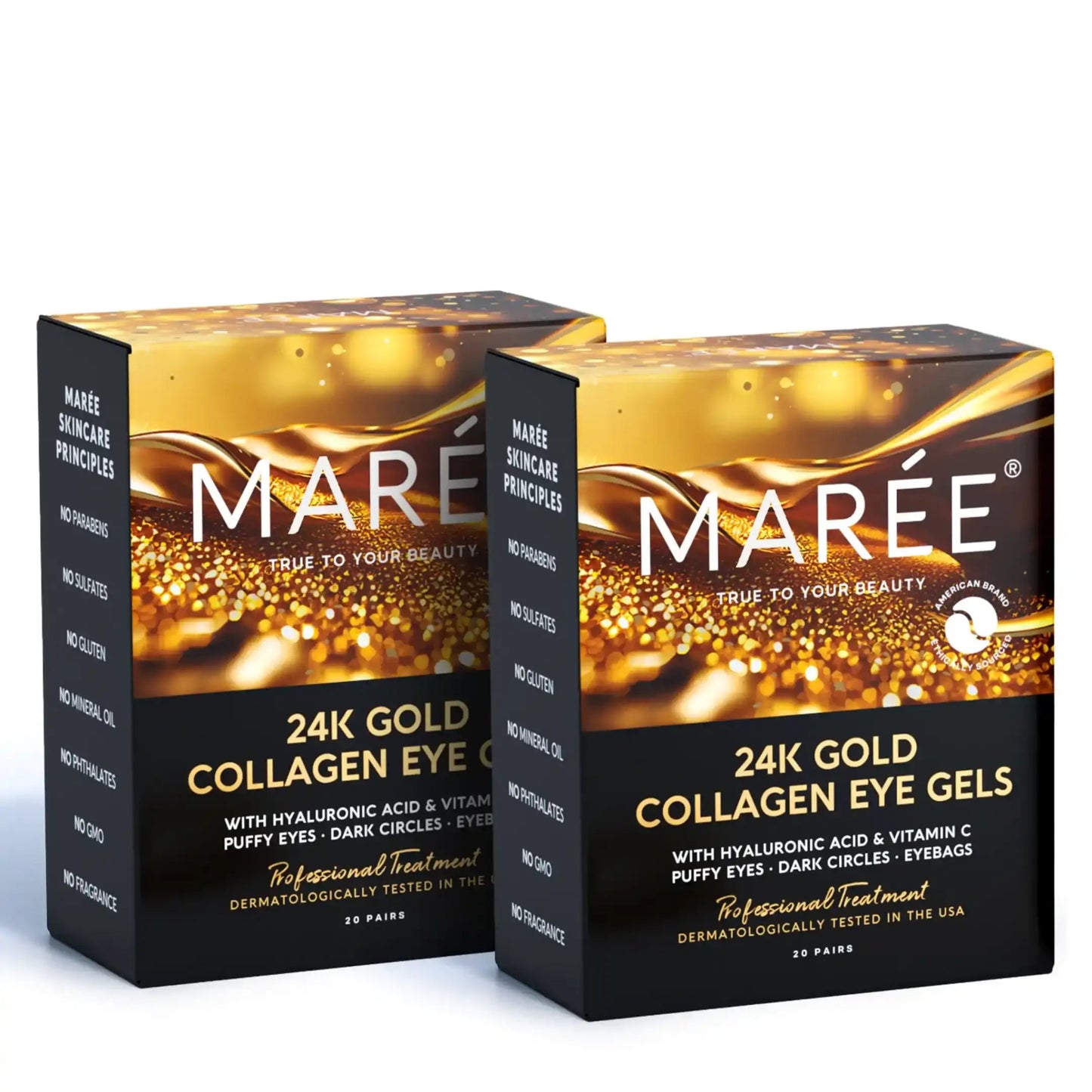 24K Gold Anti - Aging Eye Patches - GloMode