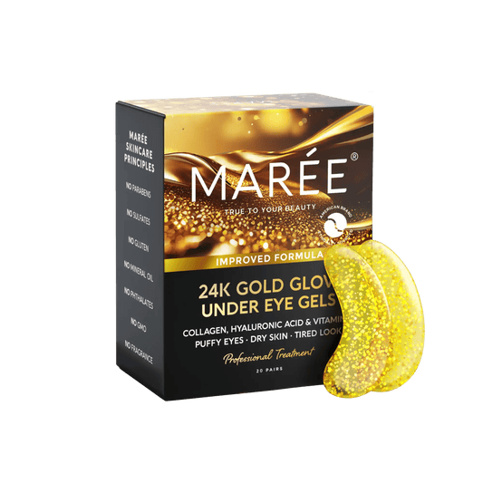 24K Gold Anti - Aging Eye Patches - GloMode