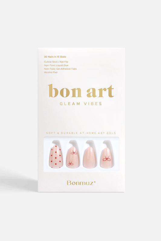 Berry Bows | Soft & Durable Press-On Nails