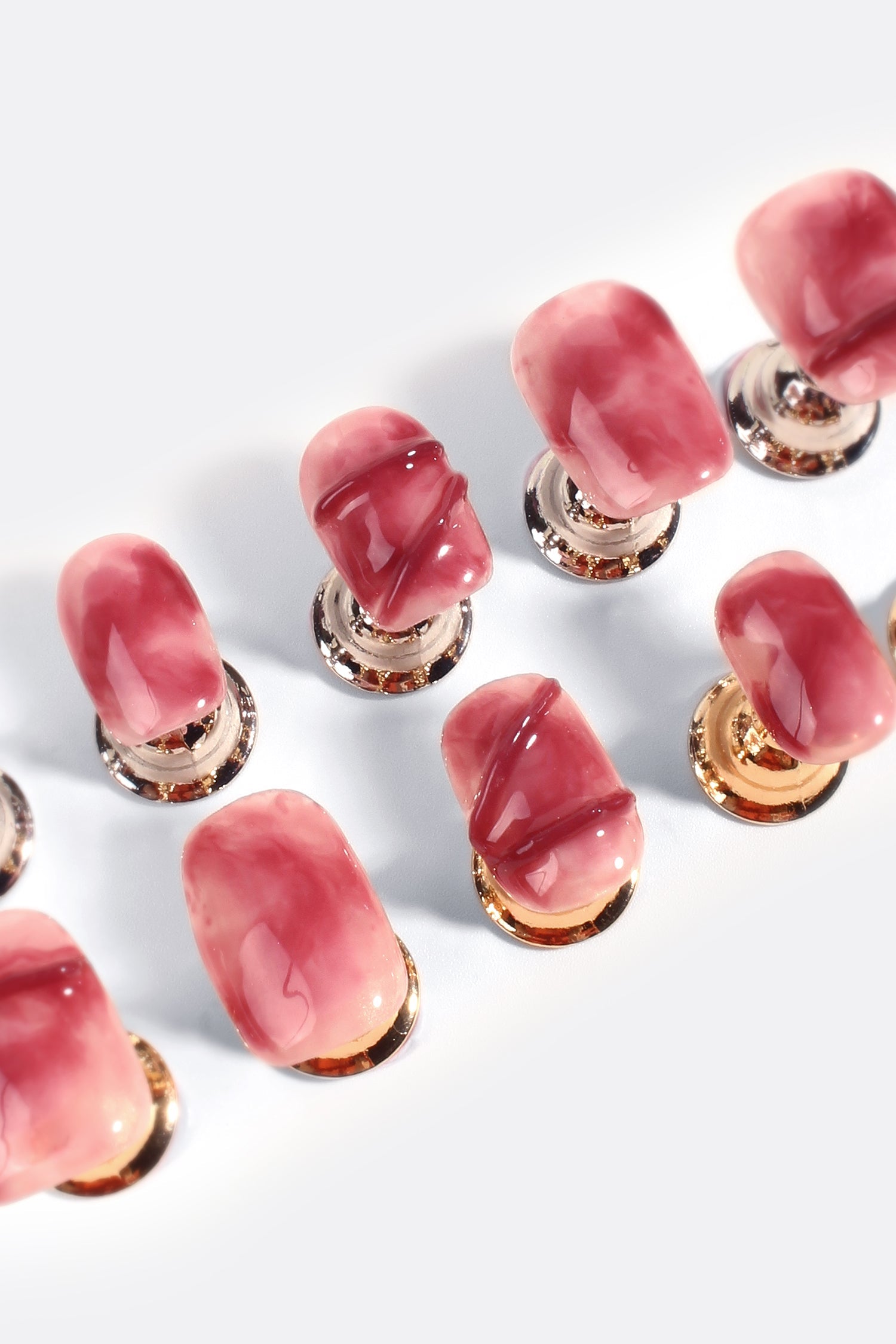 Bonmuz Vintage Garnet | Pro Handmade Gel Nails - GloMode
