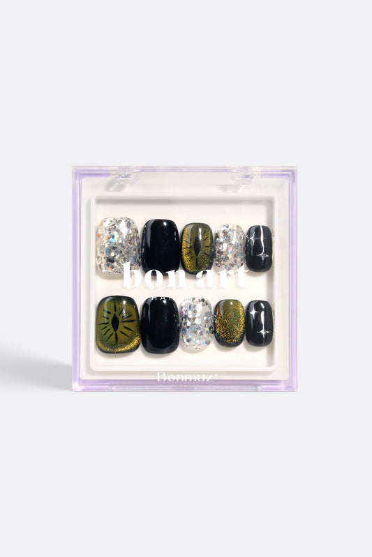 Bonmuz Wizard's Window | Pro Handmade Gel Nails - GloMode