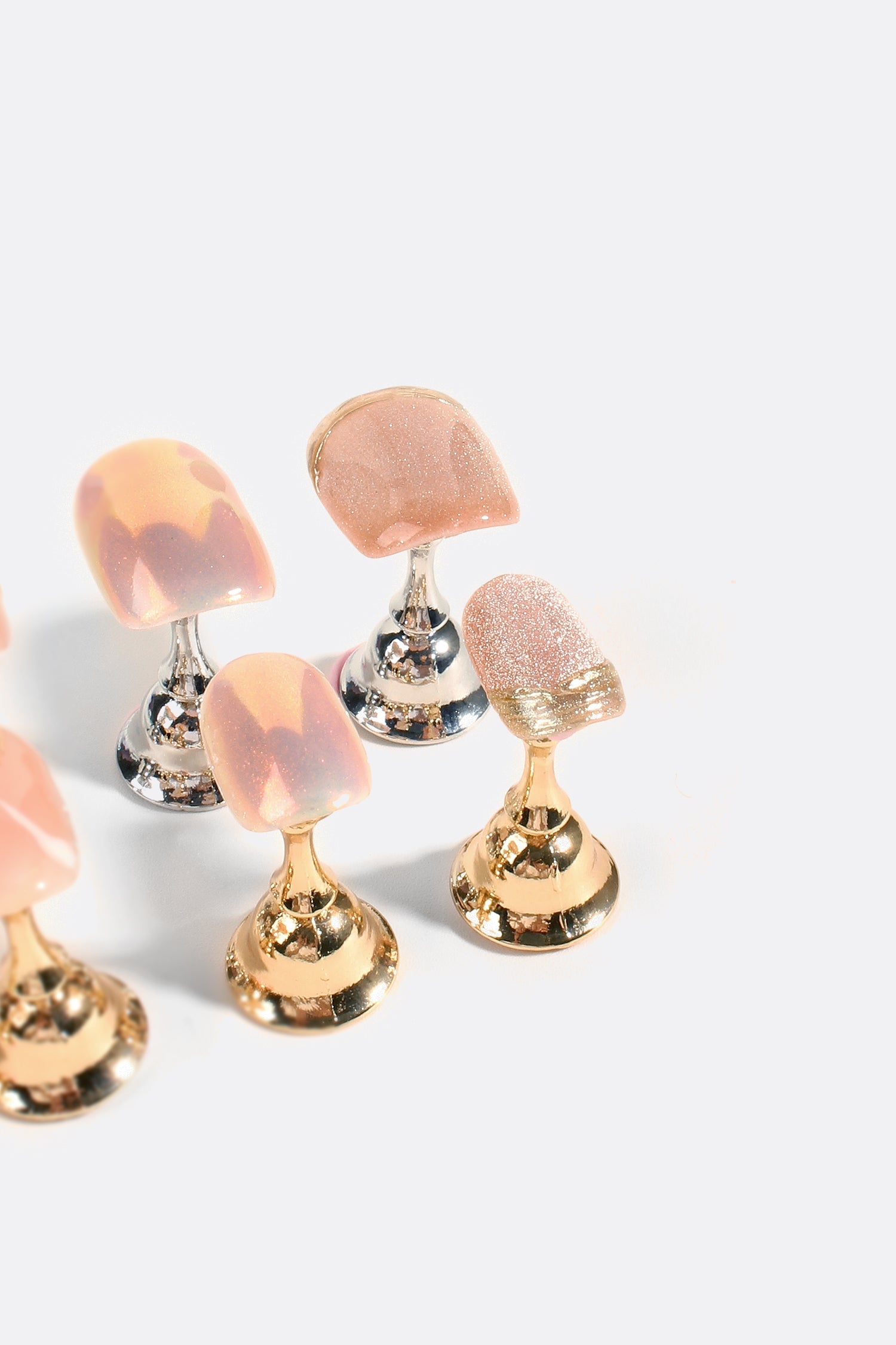 Bonmuz Rose Gold Rush | Pro Handmade Gel Nails - GloMode