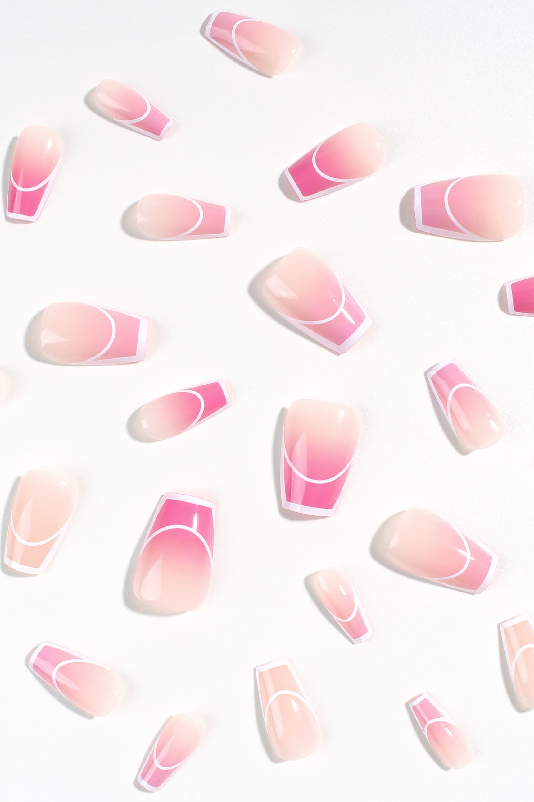 Bonmuz Rose Rhapsody | Soft & Durable Press - On Nails - GloMode