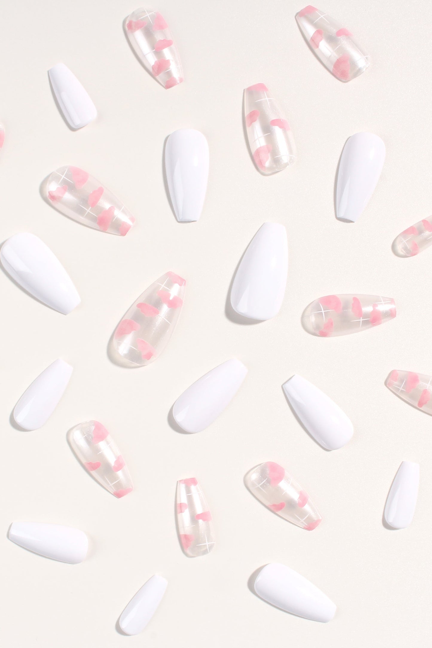 Bonmuz Cloud Waltz | Soft & Durable Press - On Nails - GloMode