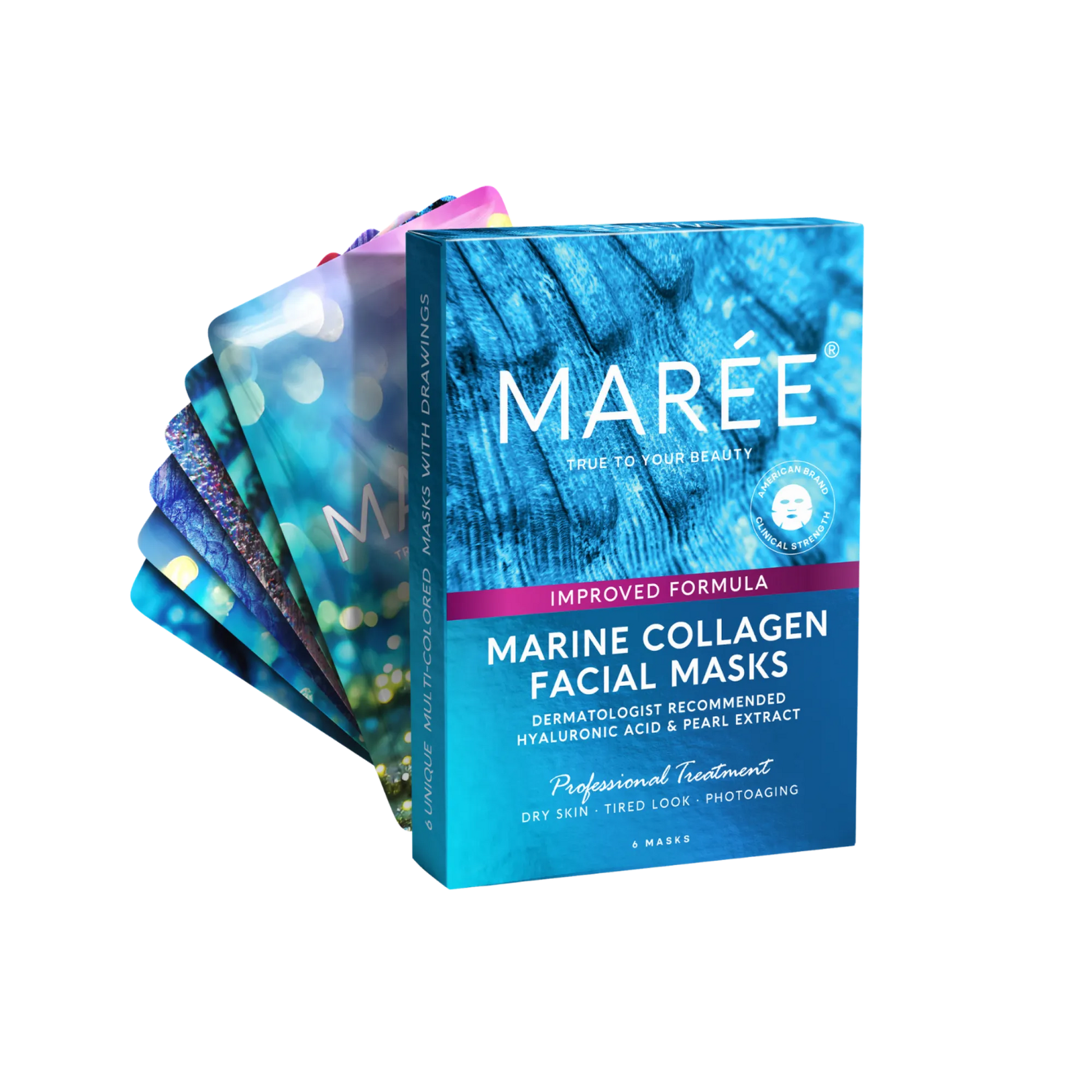 Maree Hydrating Collagen Face Mask - GloMode