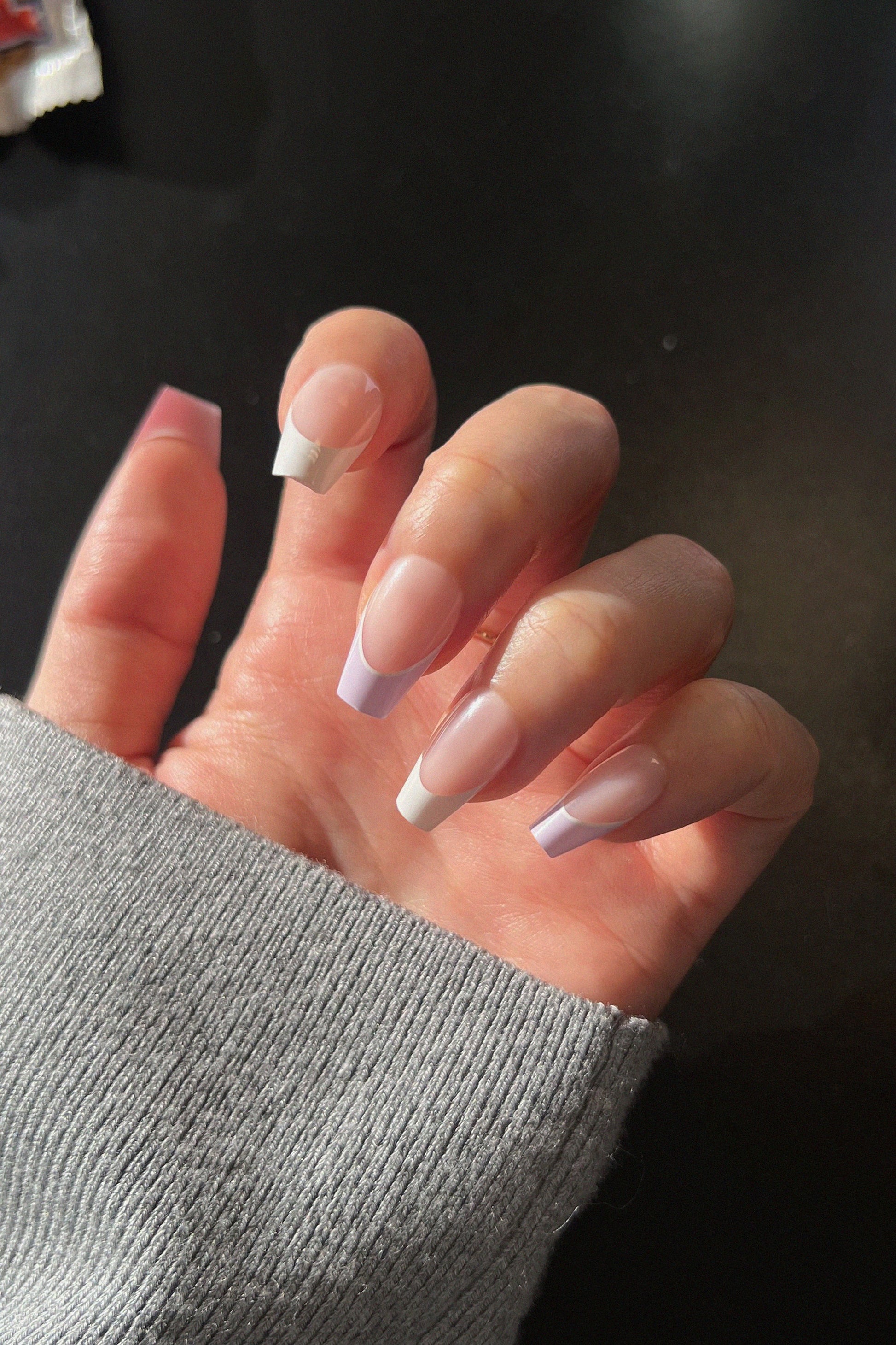 Bonmuz Lilac Touch | Soft & Durable Press - On Nails - GloMode