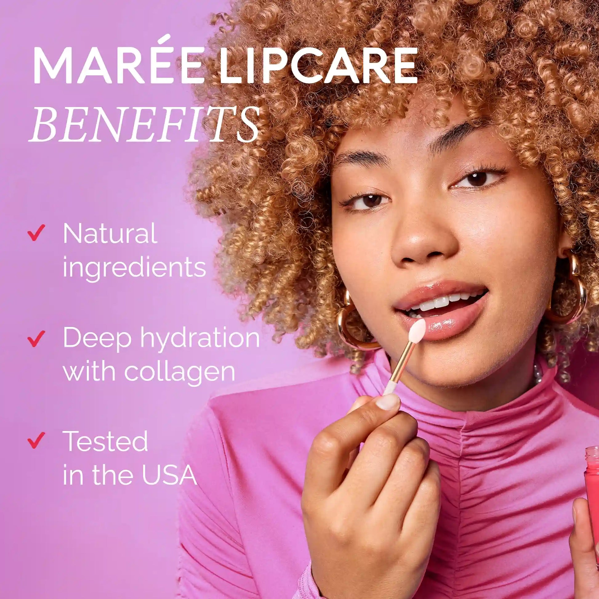 Maree Lip Moisturizer & Plumping Balm - GloMode