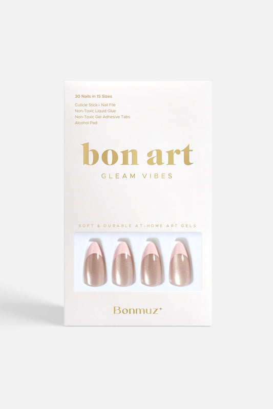 Bonmuz Ballet Quartz | Soft & Durable Press - On Nails - GloMode