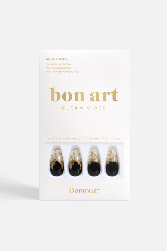 Bonmuz Party Sparkle | Soft & Durable Press - On Nails - GloMode