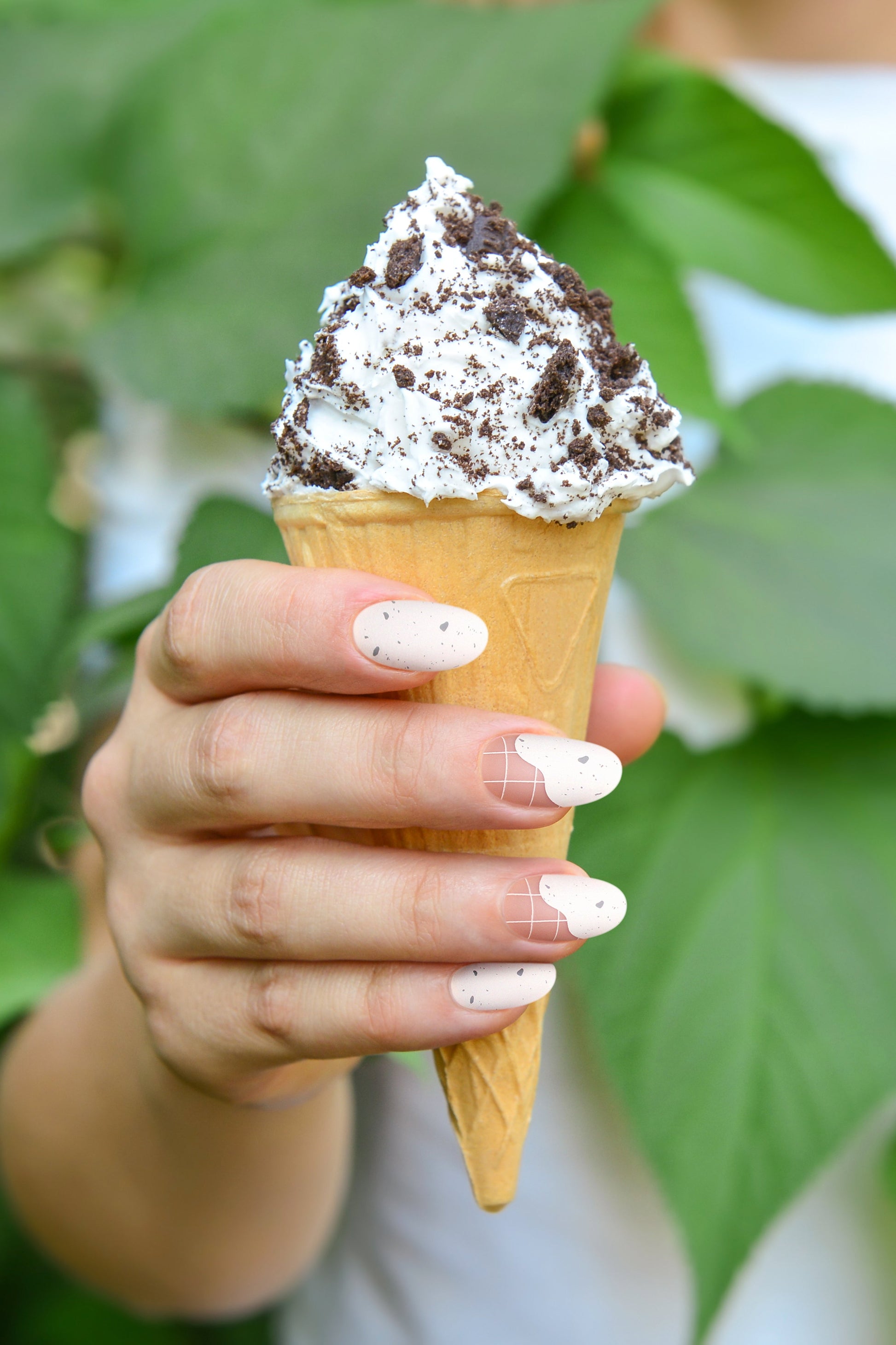 Bonmuz Sundaes and Cones | Soft & Durable Press - On Nails - GloMode