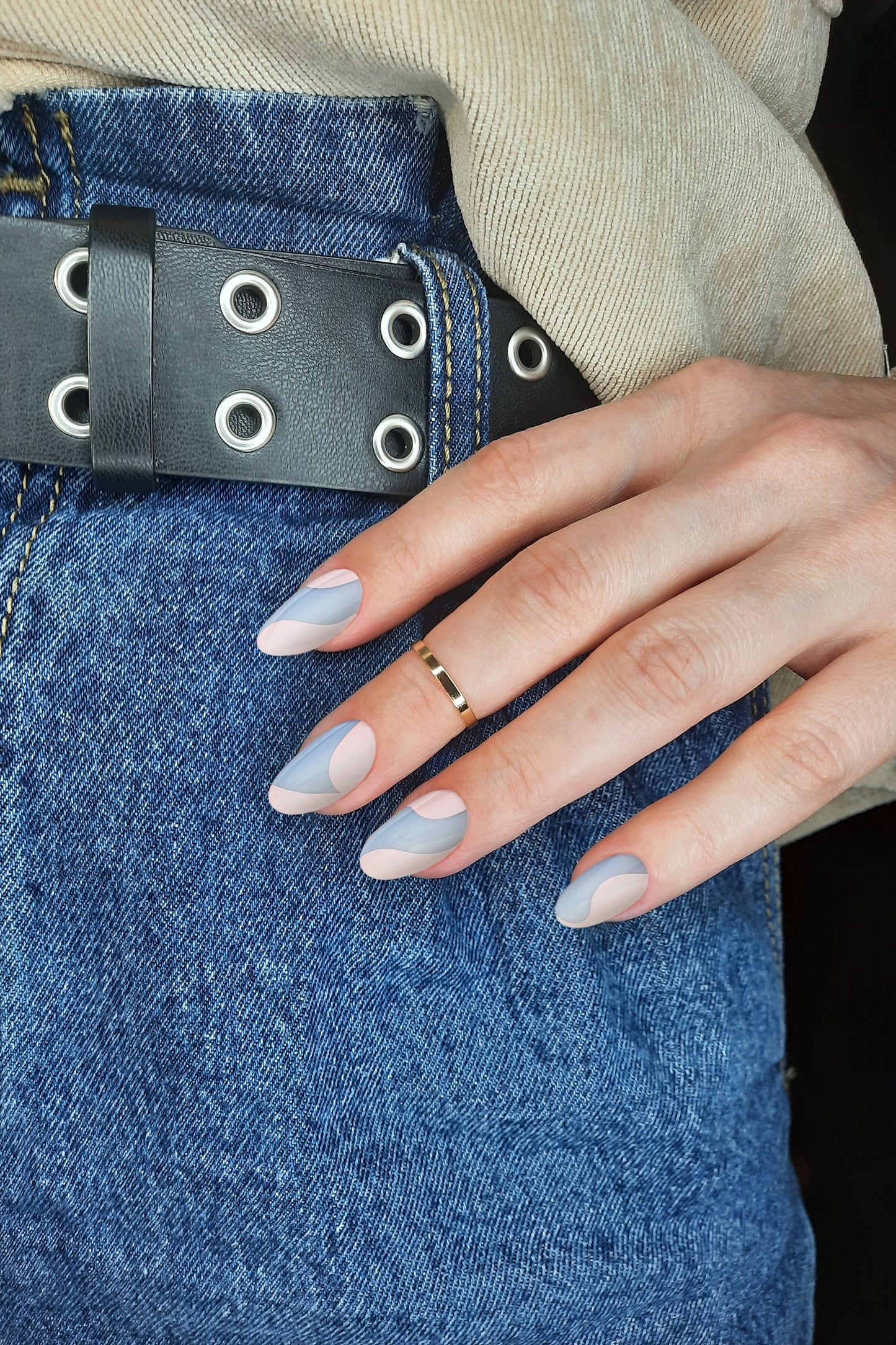 Bonmuz Sweet Cream | Soft & Durable Press - On Nails - GloMode