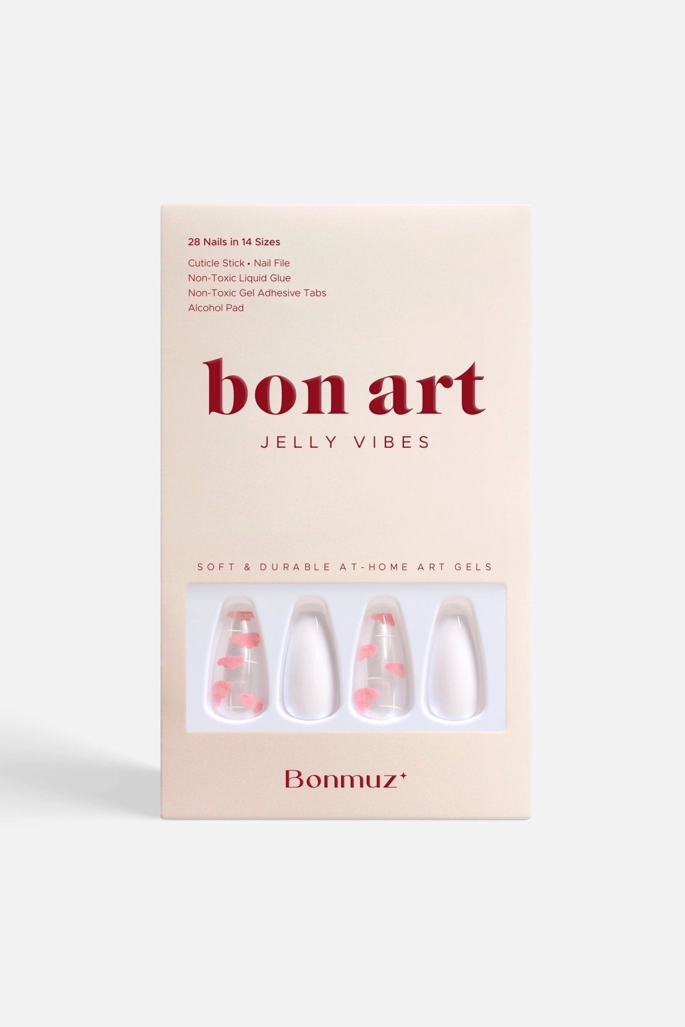 Bonmuz Cloud Waltz | Soft & Durable Press - On Nails - GloMode