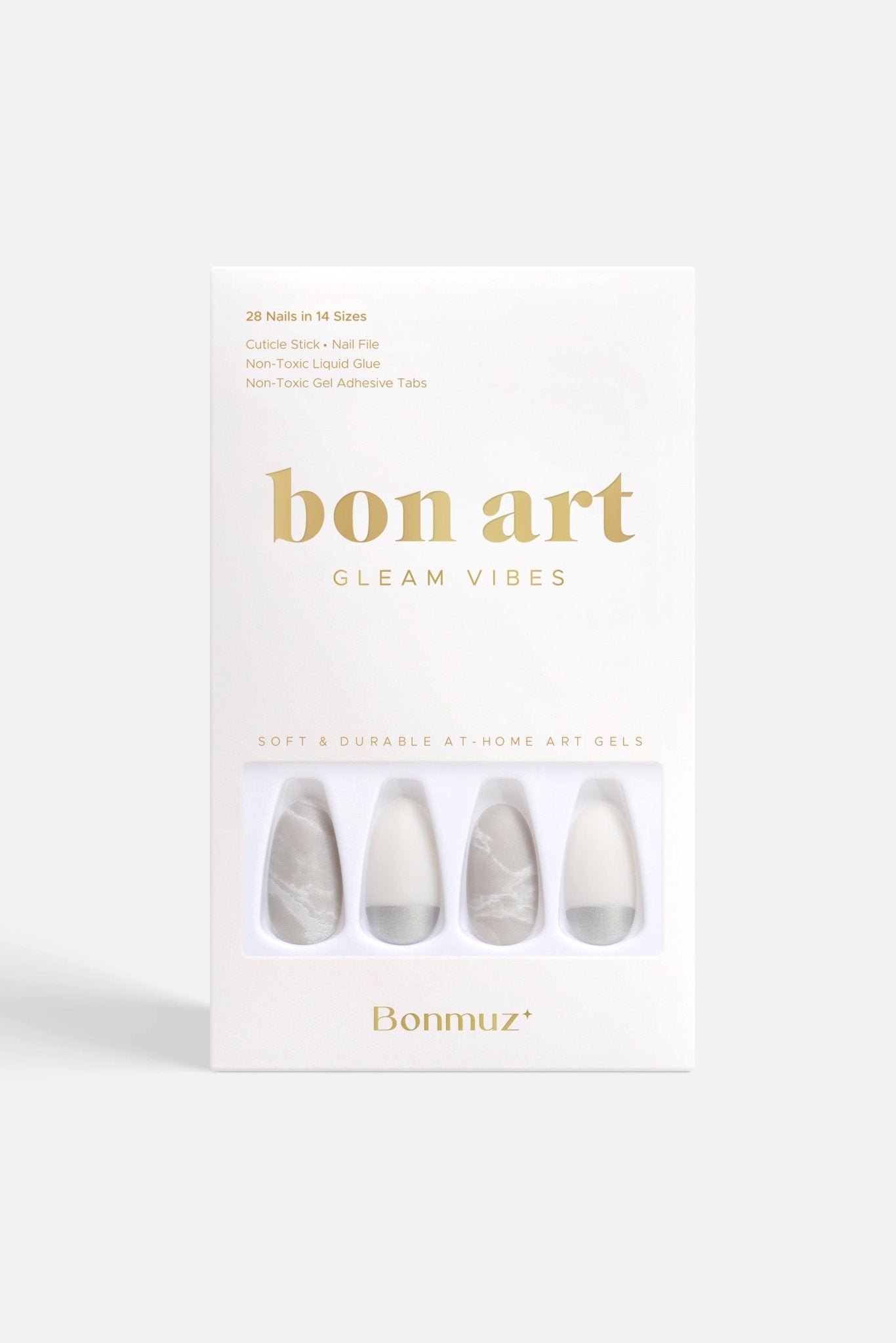 Bonmuz Grace | Soft & Durable Press - On Nails - GloMode