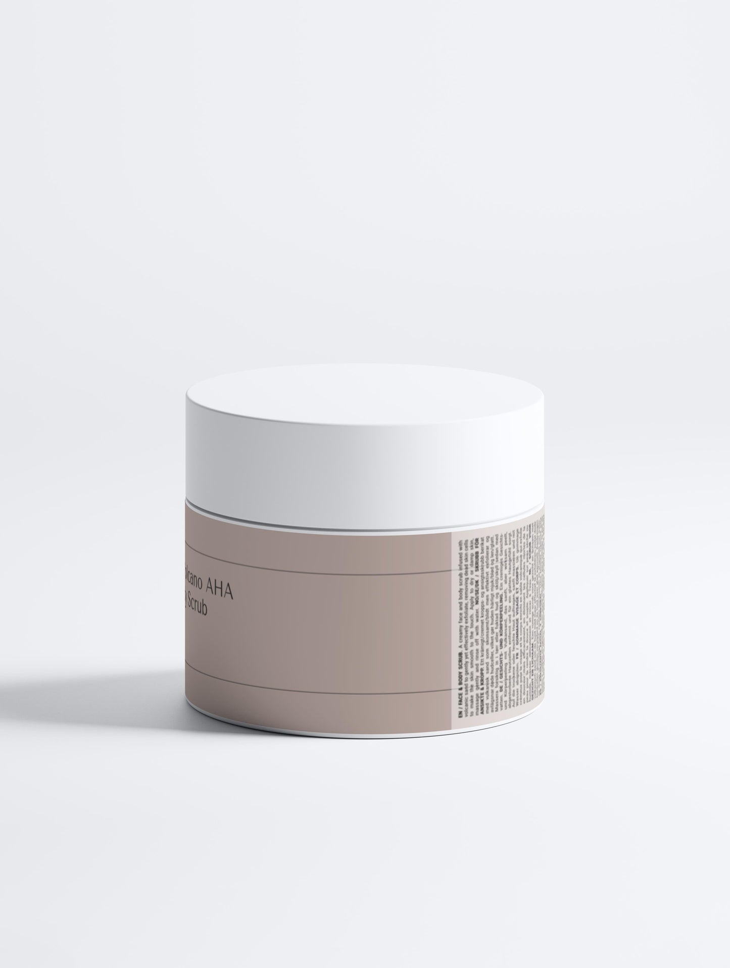 Icelandic Volcano AHA Face & Body Scrub