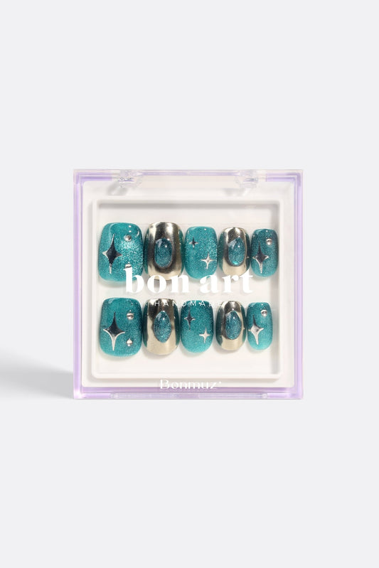 Bonmuz Marina Mirage | Pro Handmade Gel Nails - GloMode