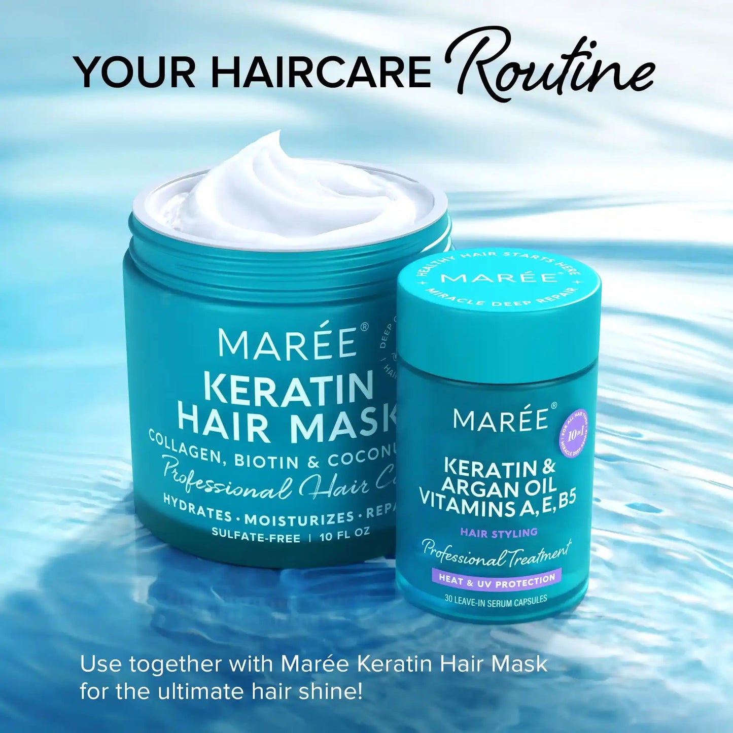 Oil Capsules For Frizzy Hair - GloMode