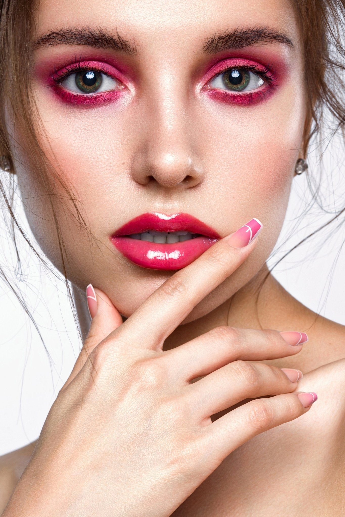 Bonmuz Rose Rhapsody | Soft & Durable Press - On Nails - GloMode