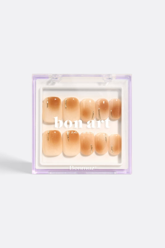 Bonmuz Sandstone Solstice | Pro Handmade Gel Nails - GloMode