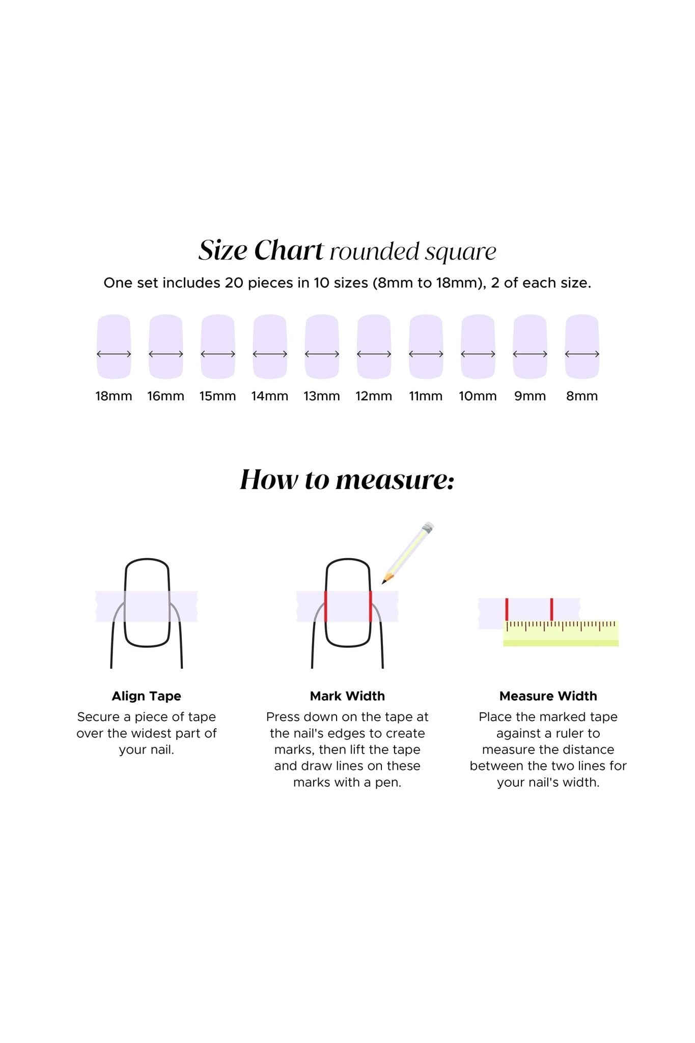 Bonmuz Serenity Waves | Pro Handmade Gel Nails - GloMode