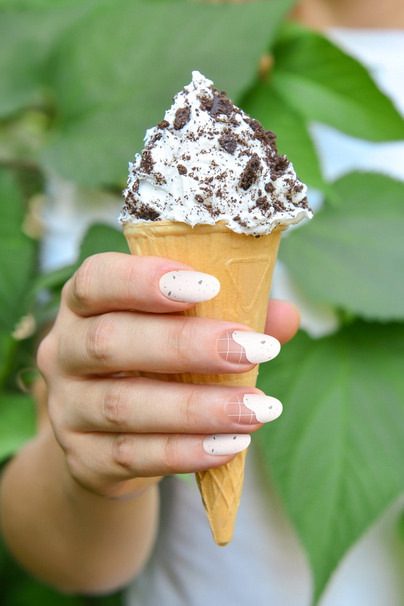 Bonmuz Sundaes and Cones | Soft & Durable Press - On Nails - GloMode