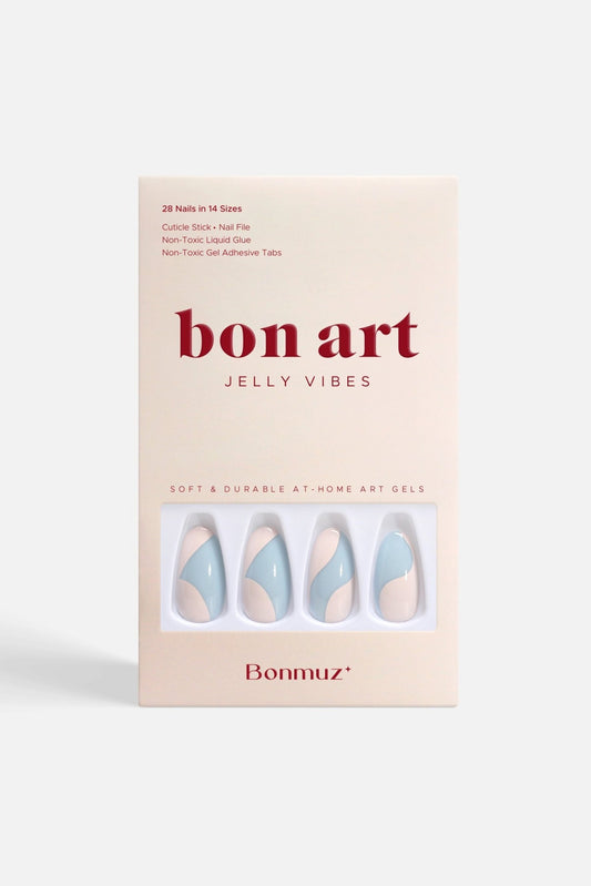 Bonmuz Sweet Cream | Soft & Durable Press - On Nails - GloMode