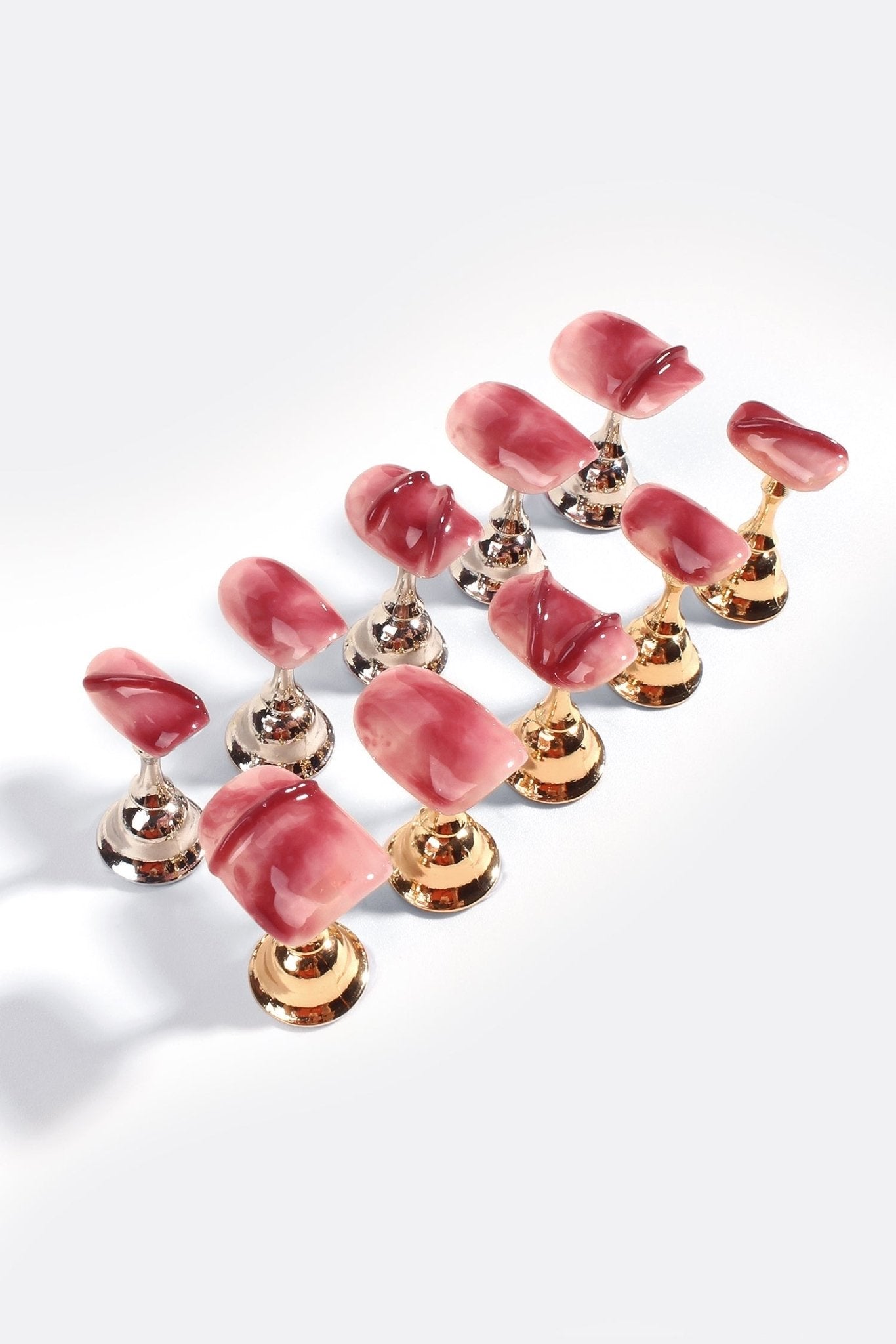 Bonmuz Vintage Garnet | Pro Handmade Gel Nails - GloMode