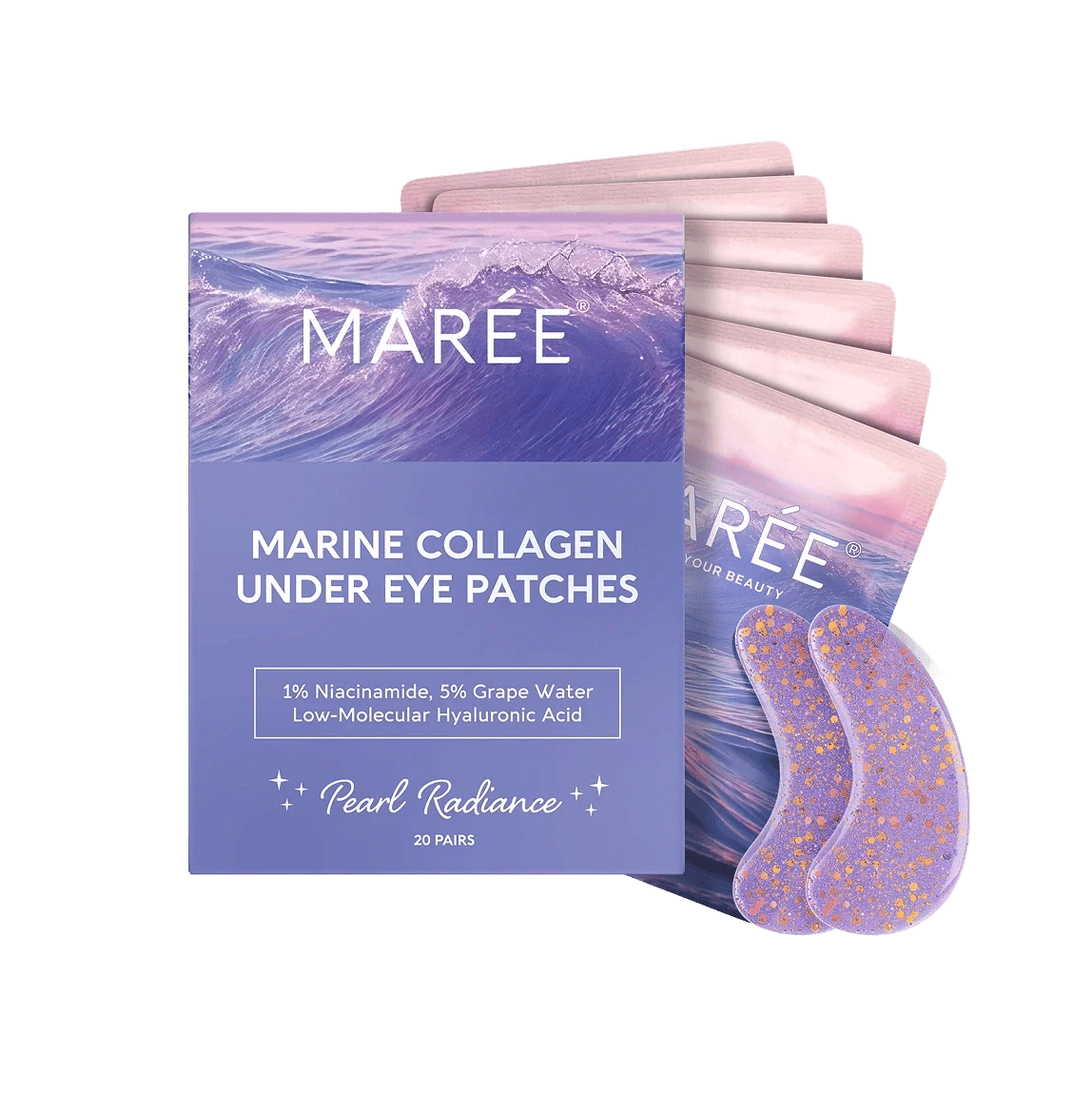 Violet Eye Patches for Dark Circles - GloMode